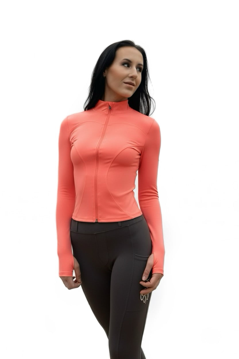 Baselayer Jacket - Coral