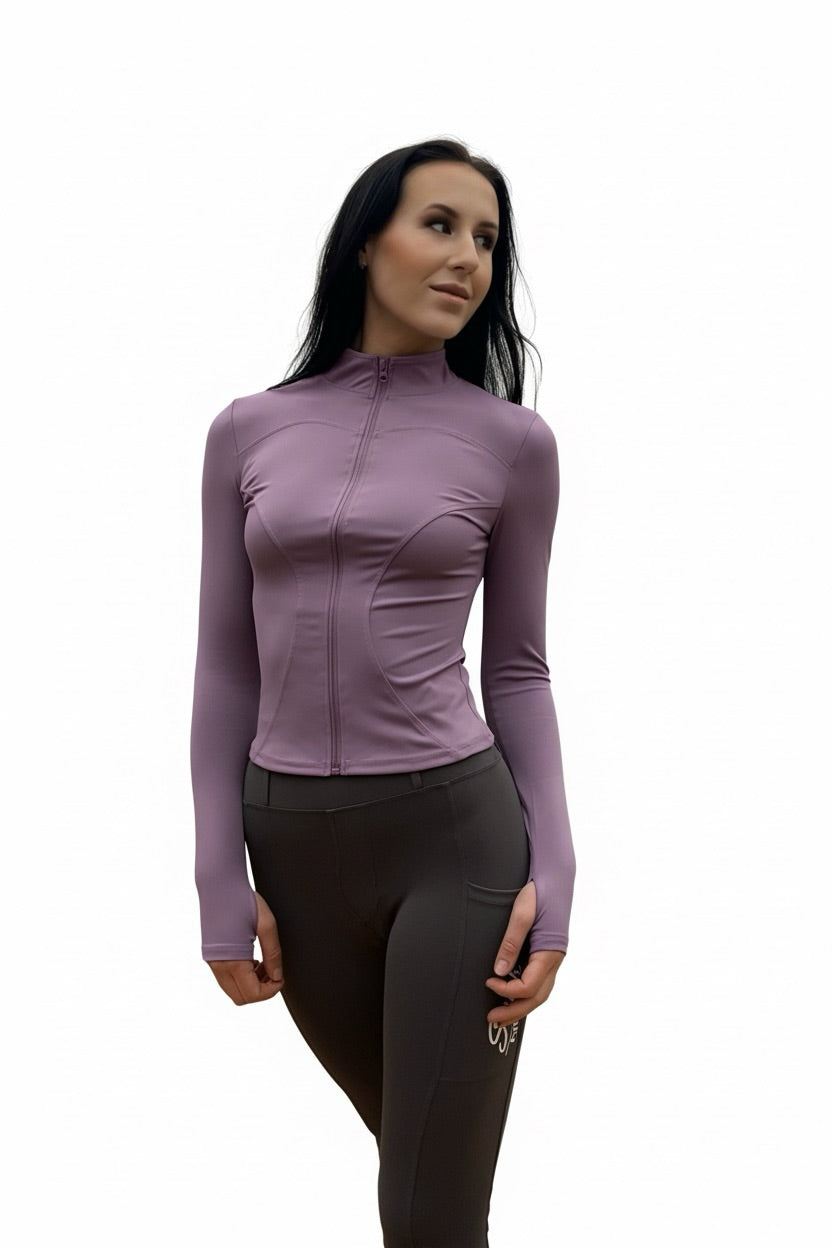 Baselayer Jacket - Grape