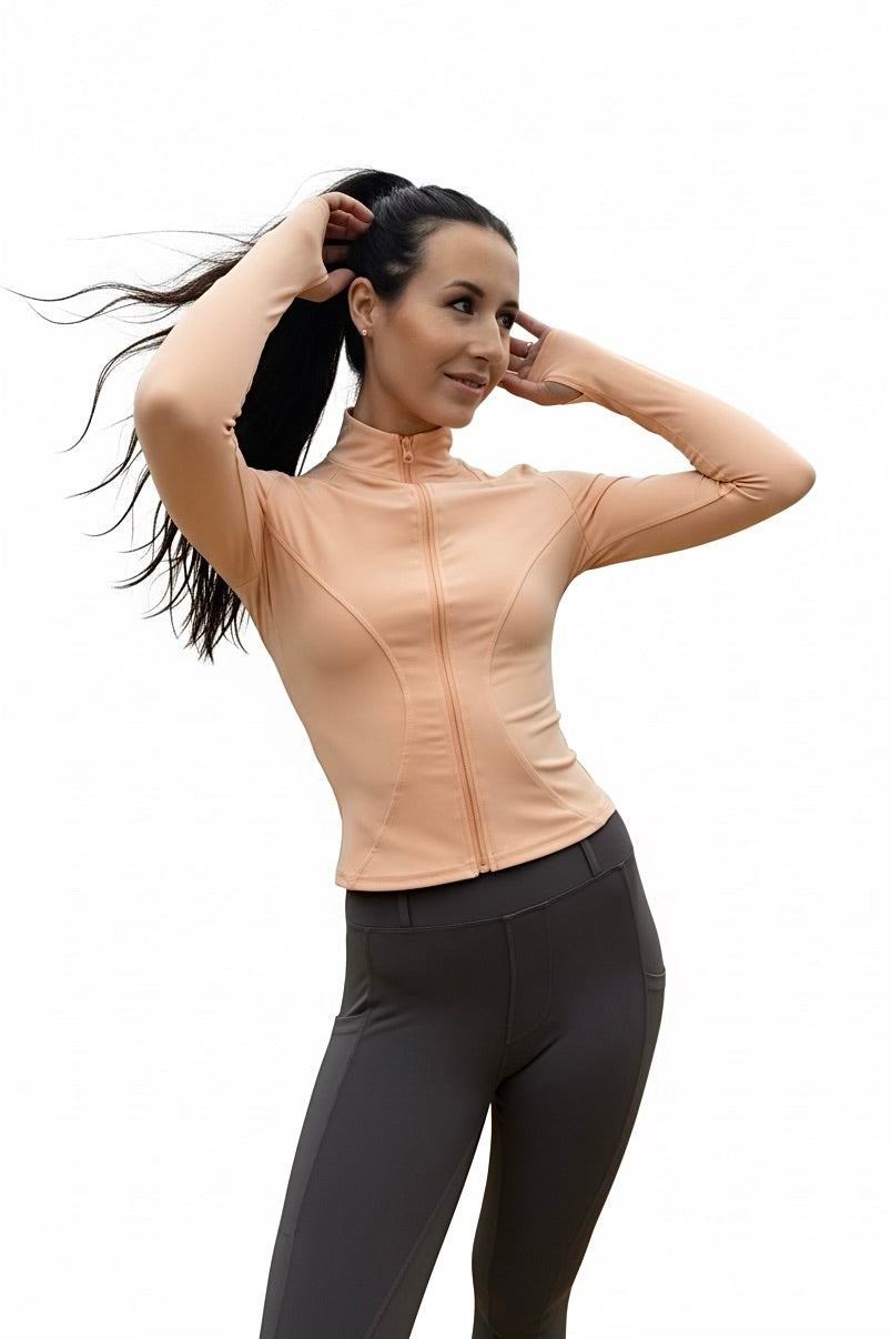 Baselayer Jacket - Peach