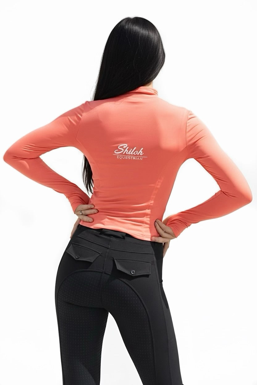 Baselayer Jacket - Coral