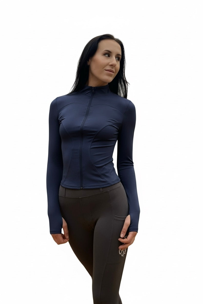 Baselayer Jacket - Navy Blue