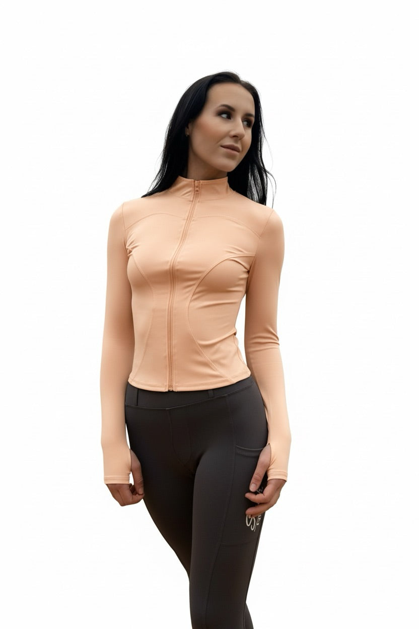 Baselayer Jacket - Peach