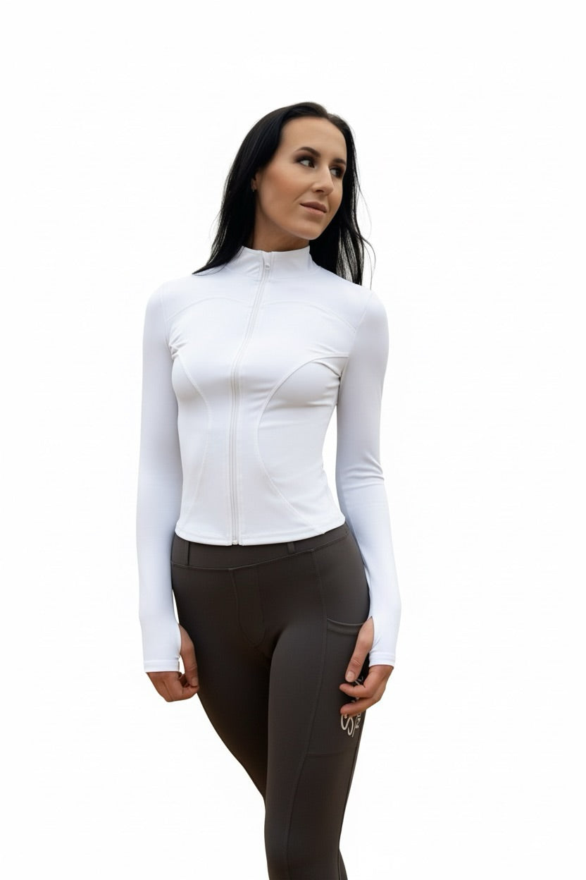 Baselayer Jacket - White
