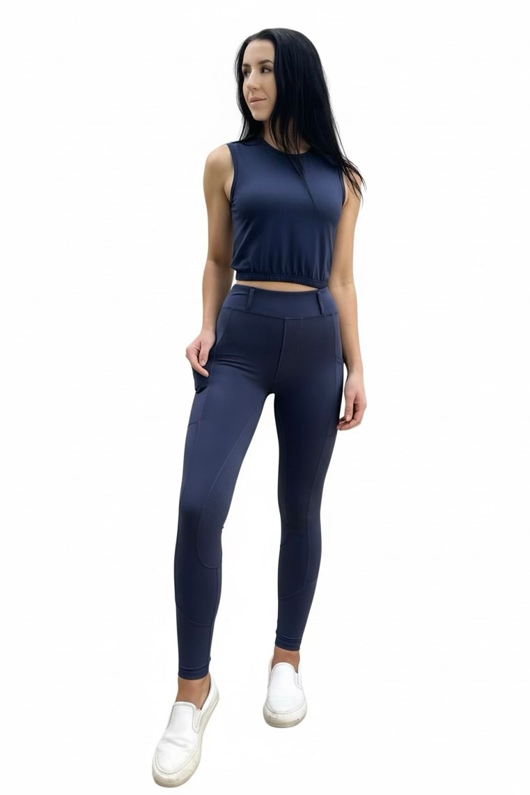 Full Seat Breeches - Navy Blue