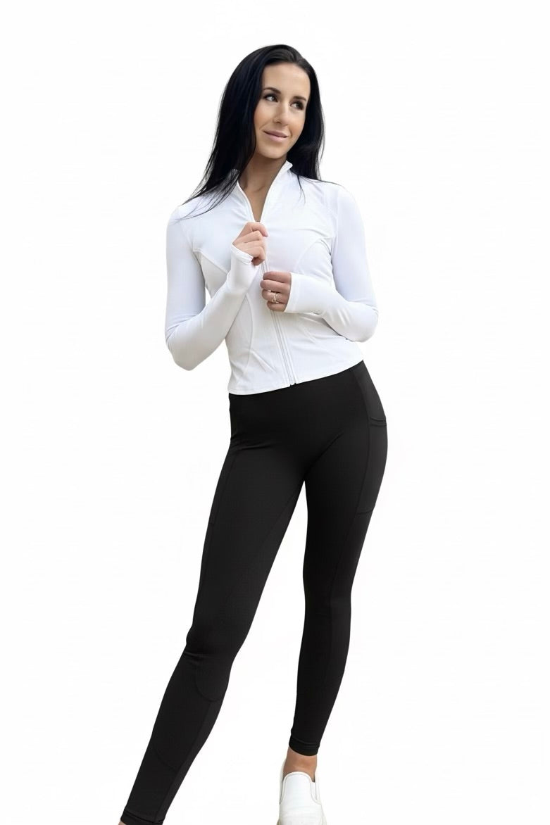 Baselayer Jacket - White