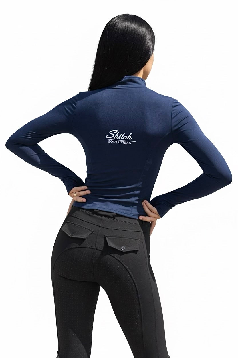 Baselayer Jacket - Navy Blue