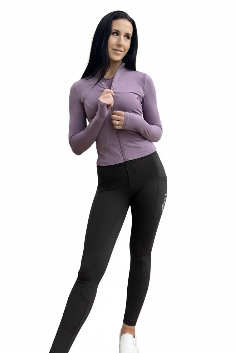 Baselayer Jacket - Grape