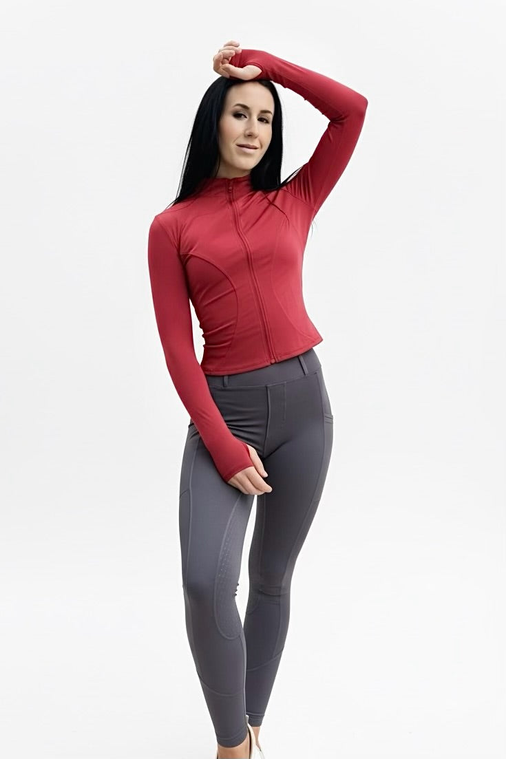 Baselayer Jacket - Raspberry