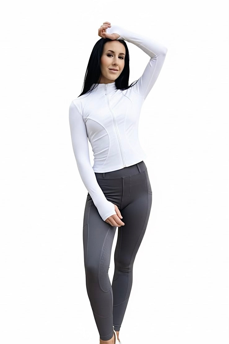 Baselayer Jacket - White