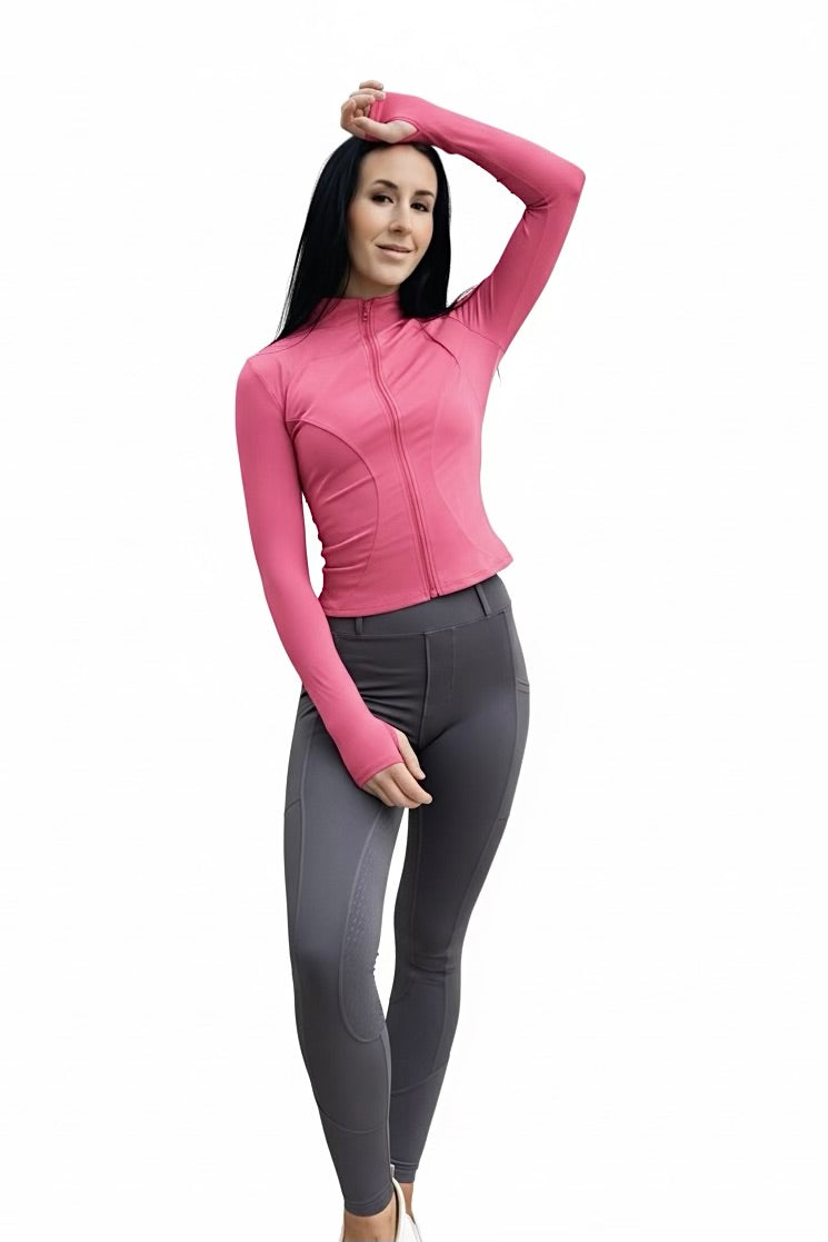 Baselayer Jacket - Rose Pink