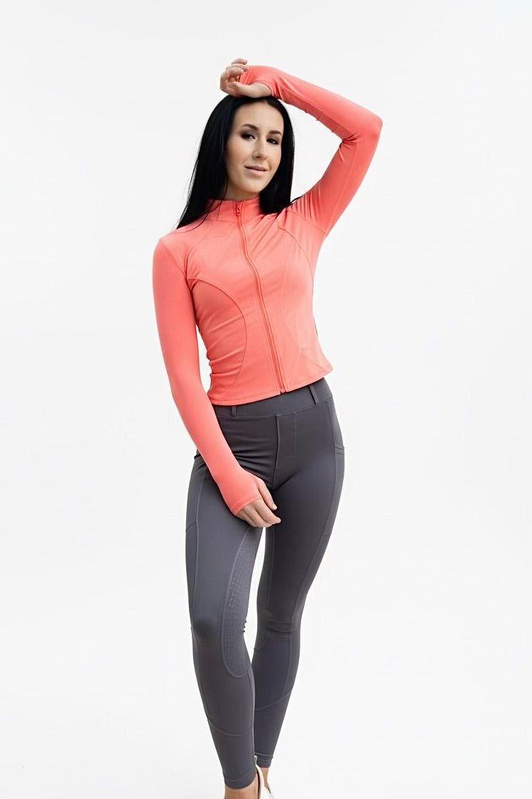 Baselayer Jacket - Coral