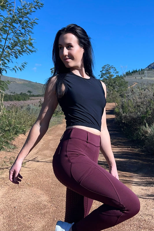 Tank Top Cropped - Black