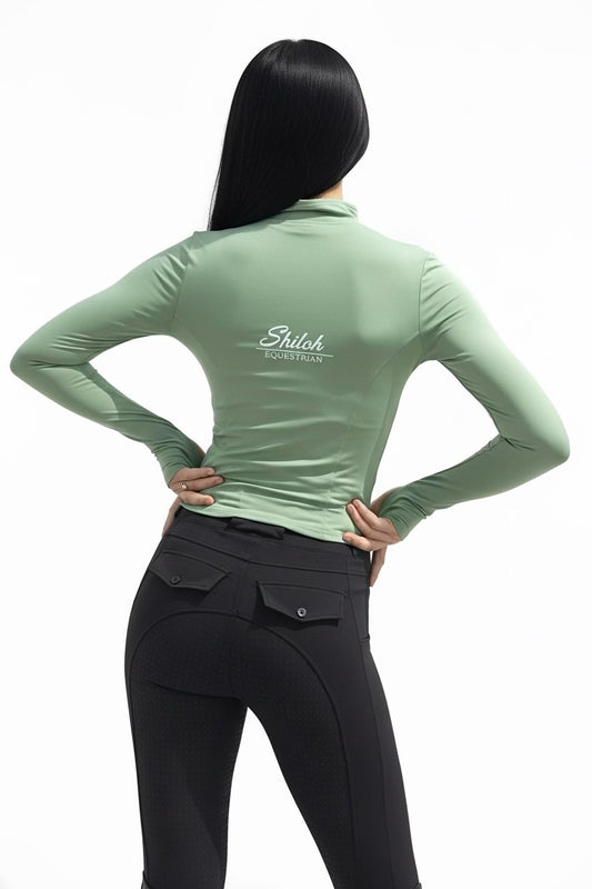 Baselayer Jacket - Matcha Green