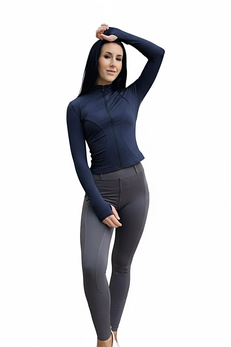 Baselayer Jacket - Navy Blue