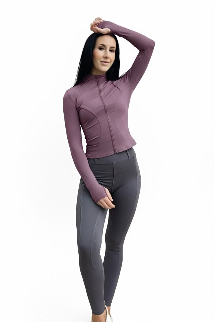 Baselayer Jacket - Grape