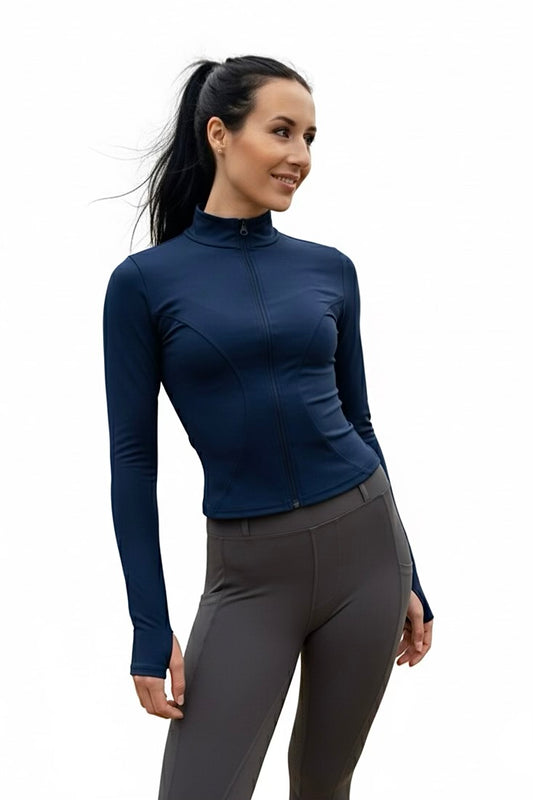 Baselayer Jacket - Navy Blue