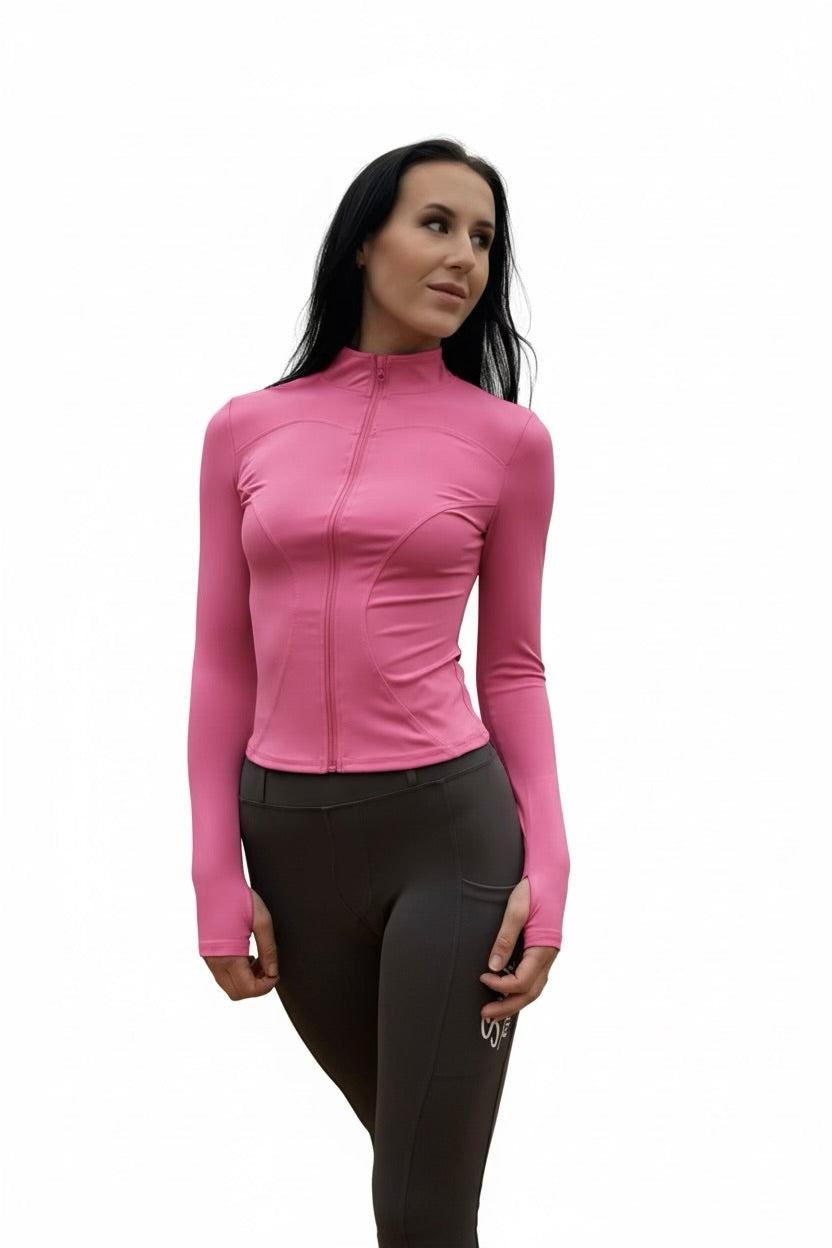 Baselayer Jacket - Rose Pink
