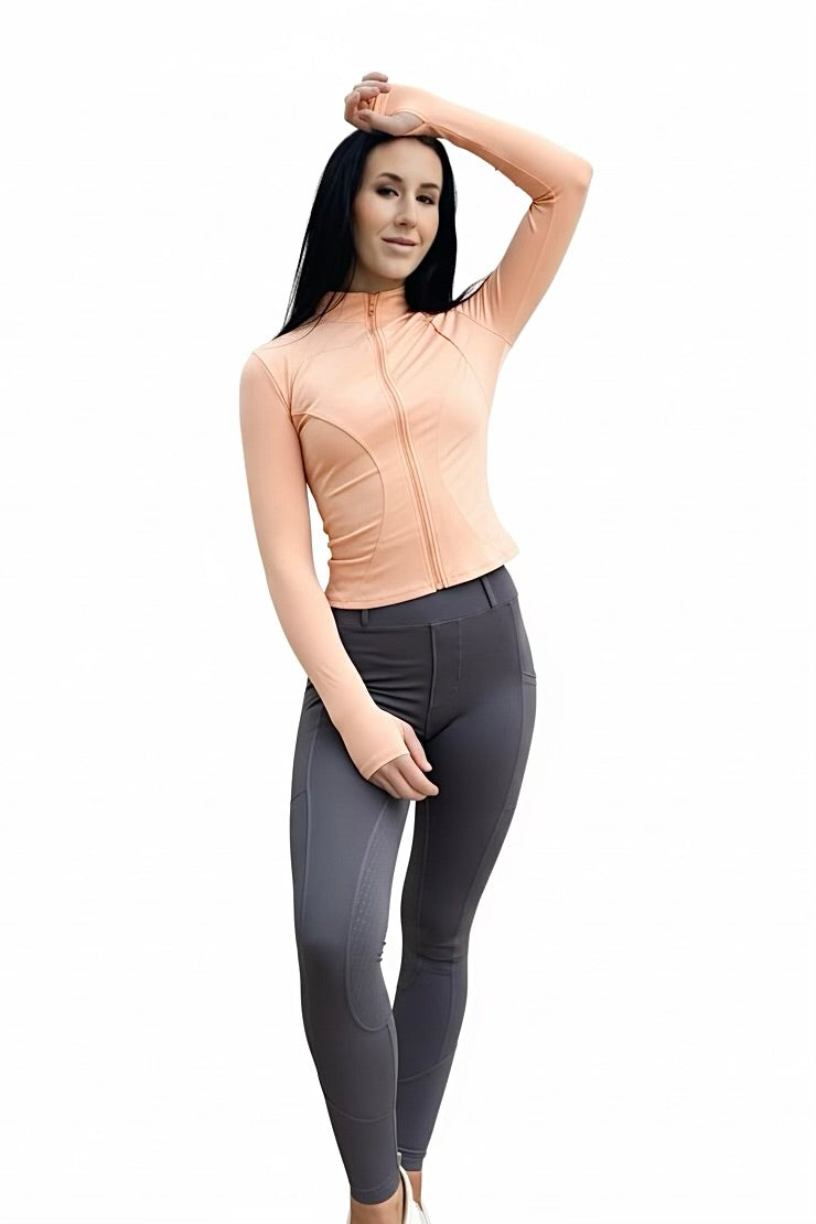 Baselayer Jacket - Peach